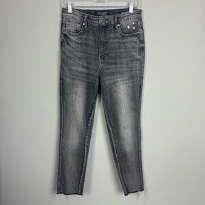 JUDY BLUE | Skinny Fit Black Gray Wash Jeans Women’s Size 7/28